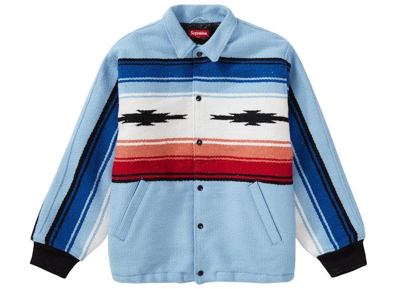 Supreme Tlaxcala Blanket Jacket Light Blue