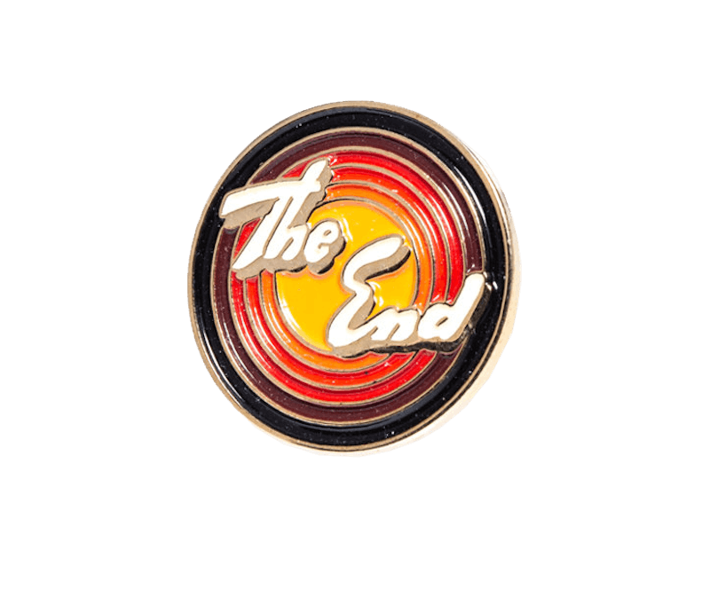 Supreme Tom & Jerry The End Pin Gold