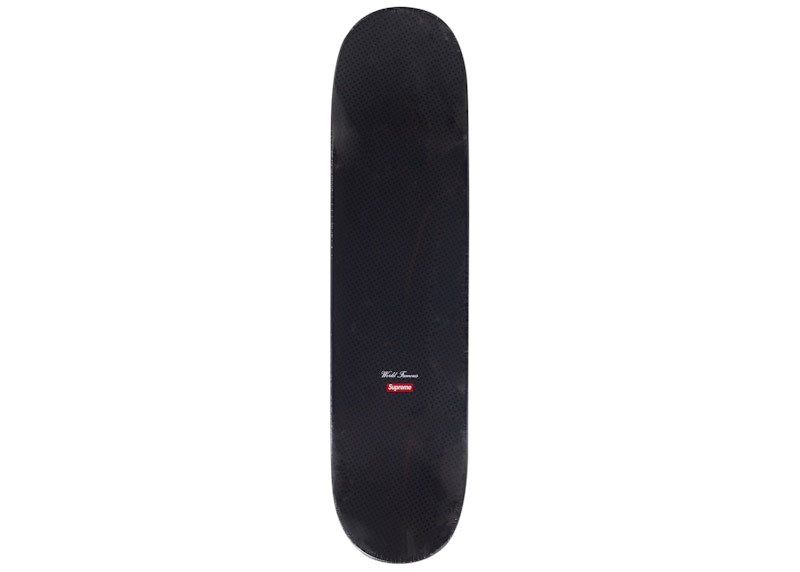 Supreme Tonal Box Logo Skateboard Deck Black