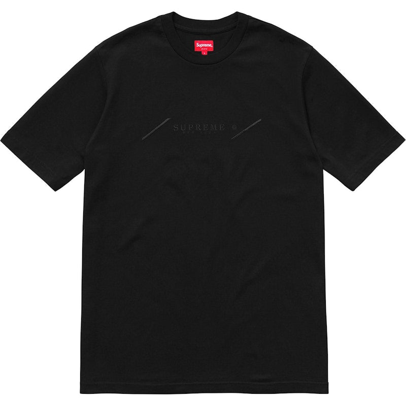 Supreme Tonal Embroidery Top Black