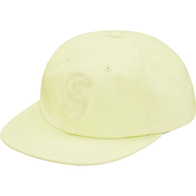 Supreme Tonal S Logo 6-Panel Pale Lime