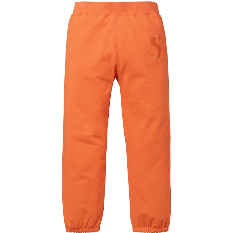 Supreme Tonal S Logo Sweatpant Bright Orange