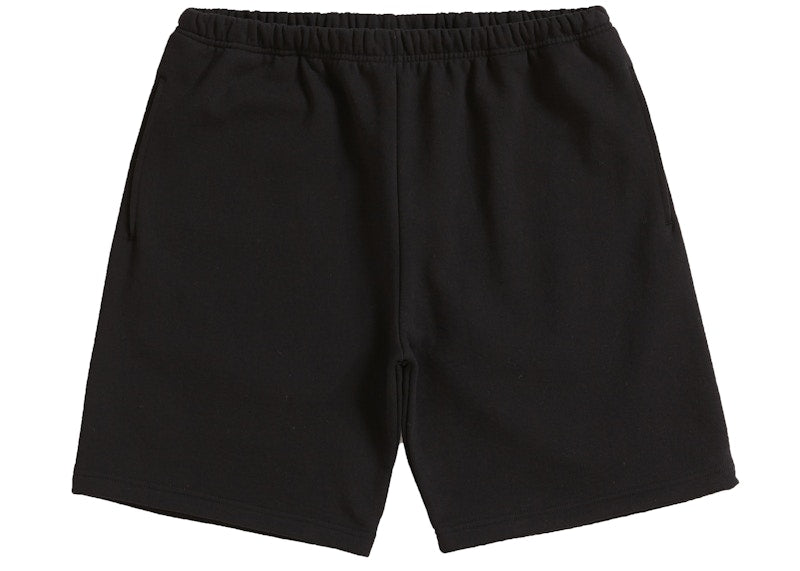 Supreme Tonal Webbing Sweatshort Black