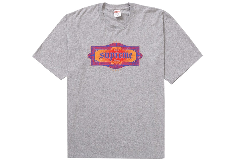 Supreme Top Shotta Tee Heather Grey