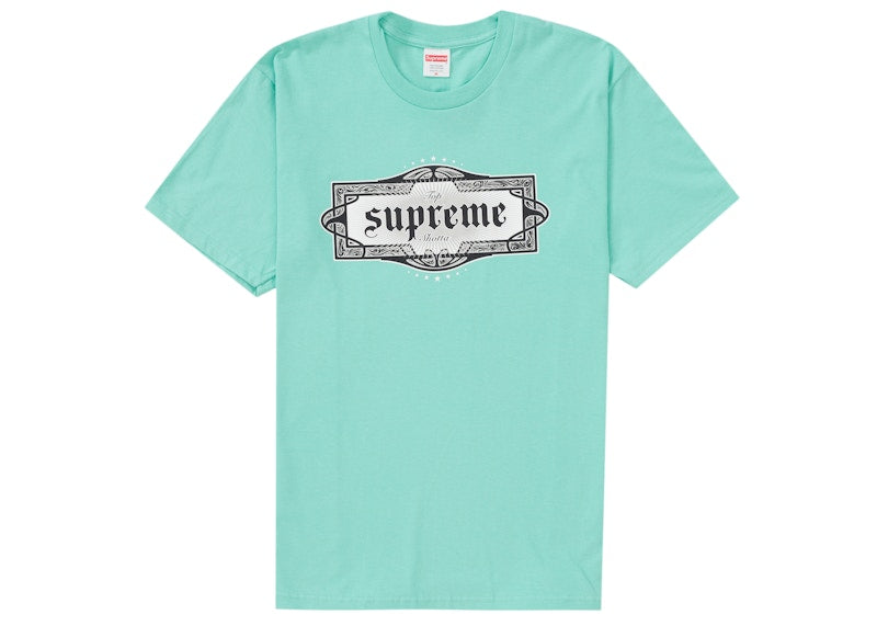 Supreme Top Shotta Tee Teal