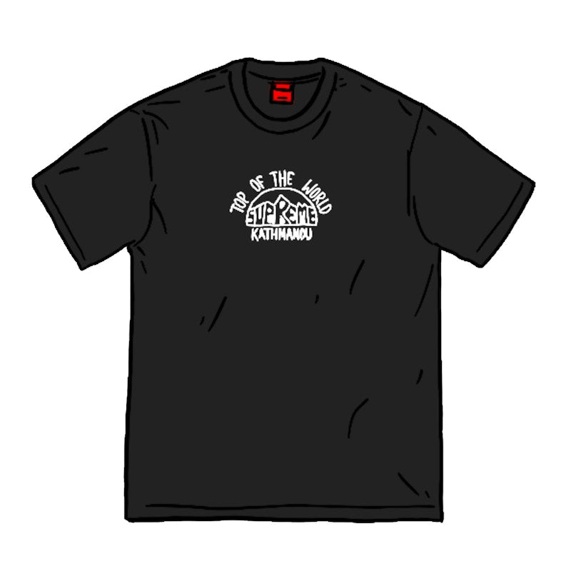Supreme Top of the World S/S Top Black