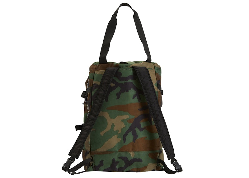 Supreme Tote Backpack Woodland Camo