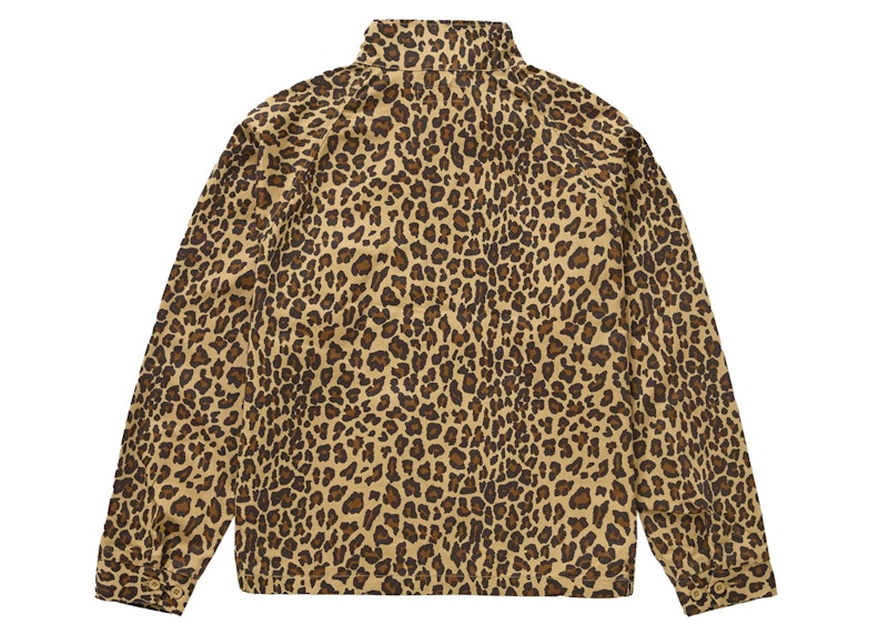 Supreme Toy Machine Harrington Jacket Leopard