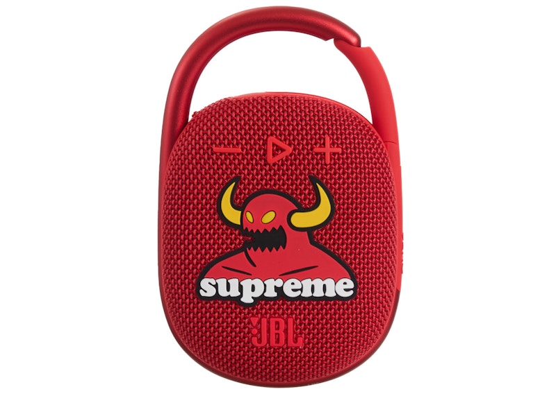 Supreme Toy Machine JBL Clip Red