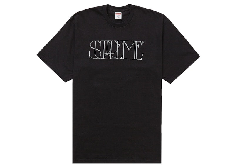 Supreme Trademark Tee Black