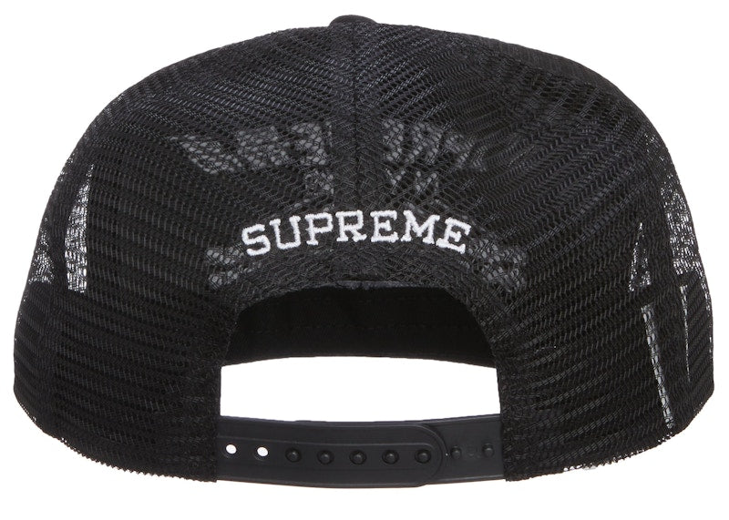 Supreme Transport Mesh Back 5-Panel Black