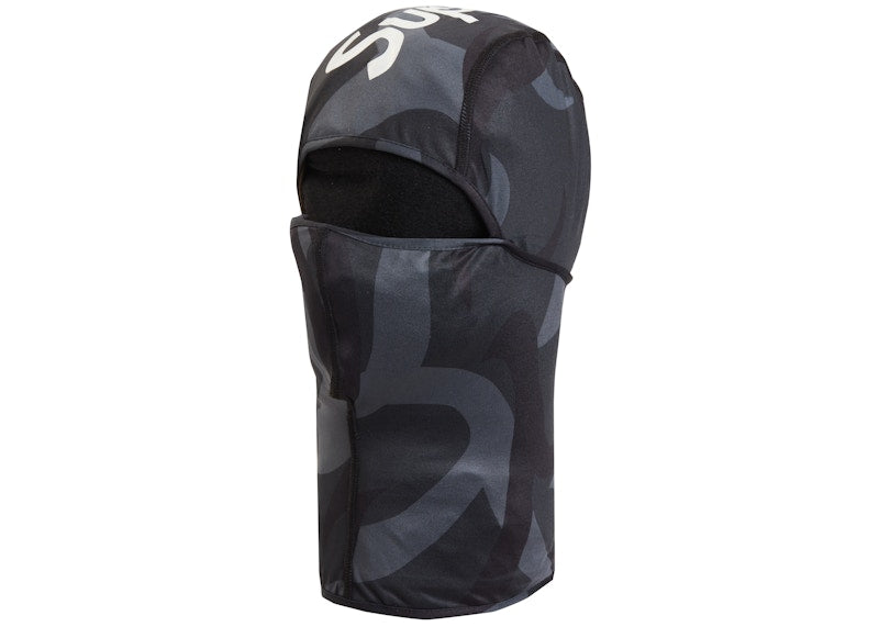 Supreme Tribal Camo Balaclava Black