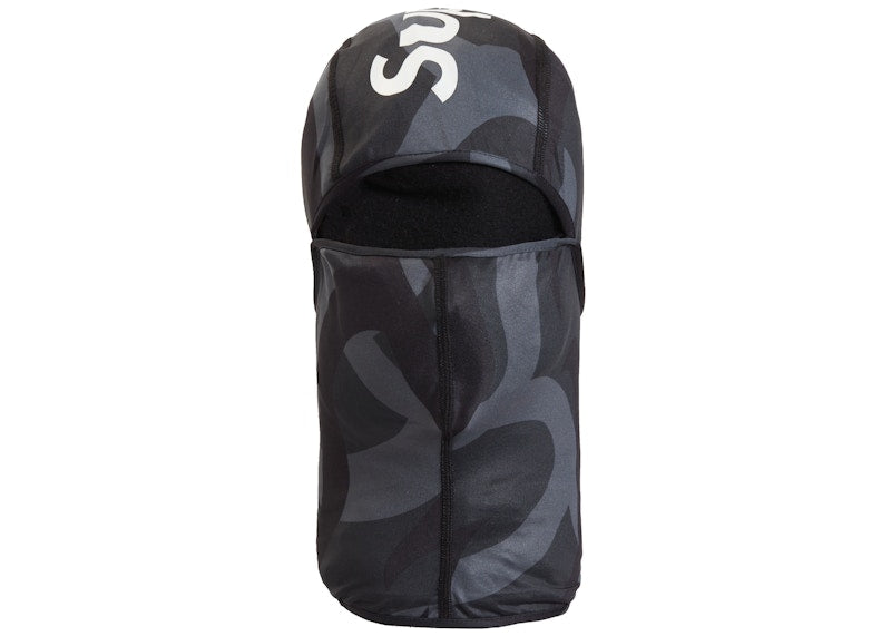 Supreme Tribal Camo Balaclava Black