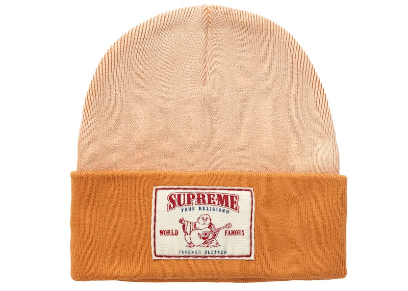 Supreme True Religion Beanie Dusty Orange