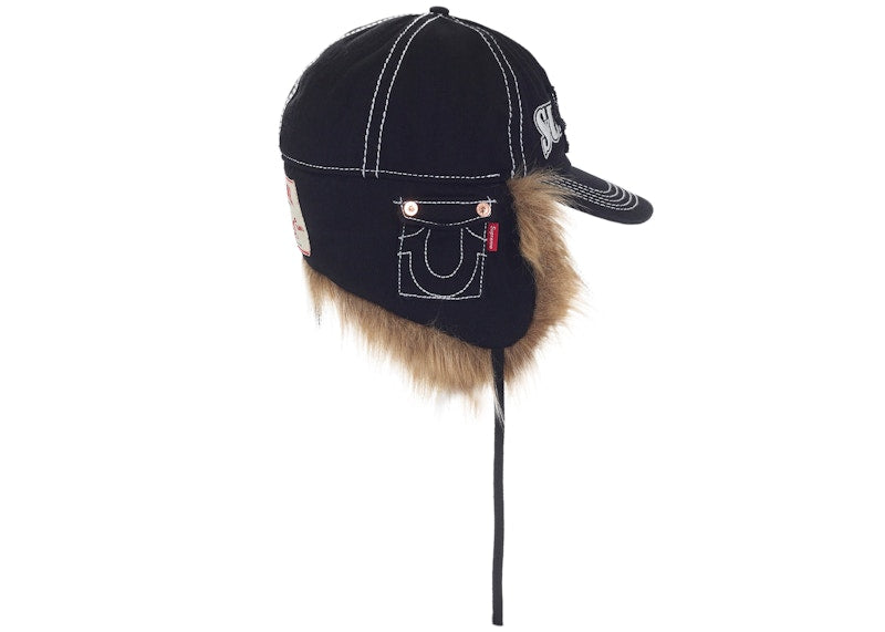 Supreme True Religion Earflap 5-Panel Black