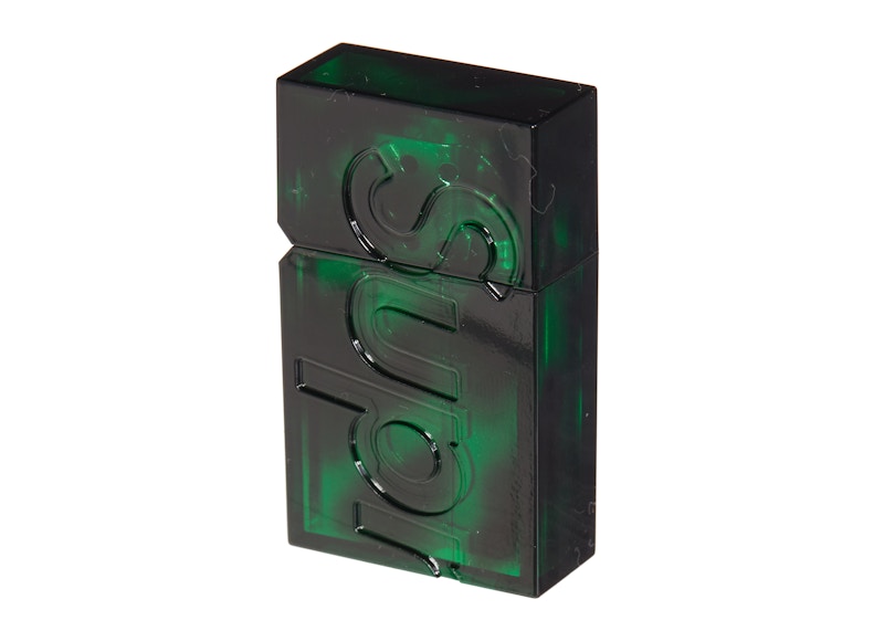 Supreme Tsubota Pearl Hard Edge Lighter (FW21) Green