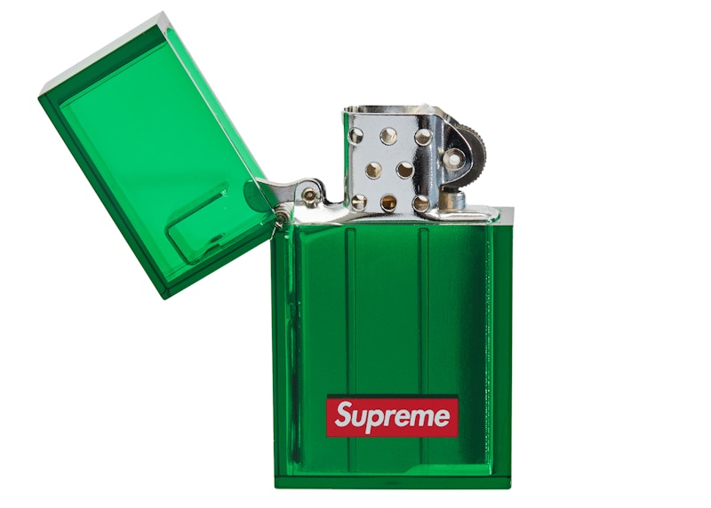 Supreme Tsubota Pearl Hard Edge Lighter (FW19) Green