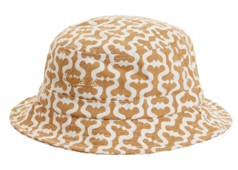 Supreme Twill Crusher Tan Monogram