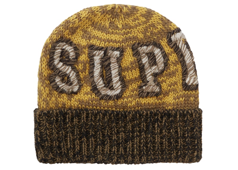 Supreme Twist Beanie Brown