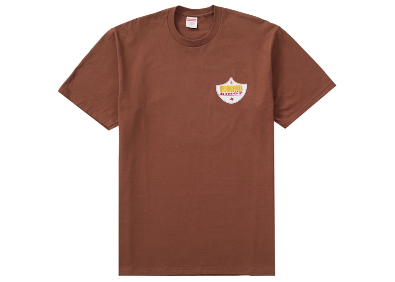 Supreme UGK Super Tight Tee Brown