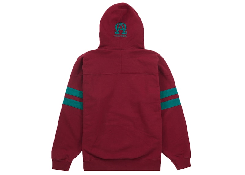Supreme US-NY Hooded Sweatshirt Cardinal