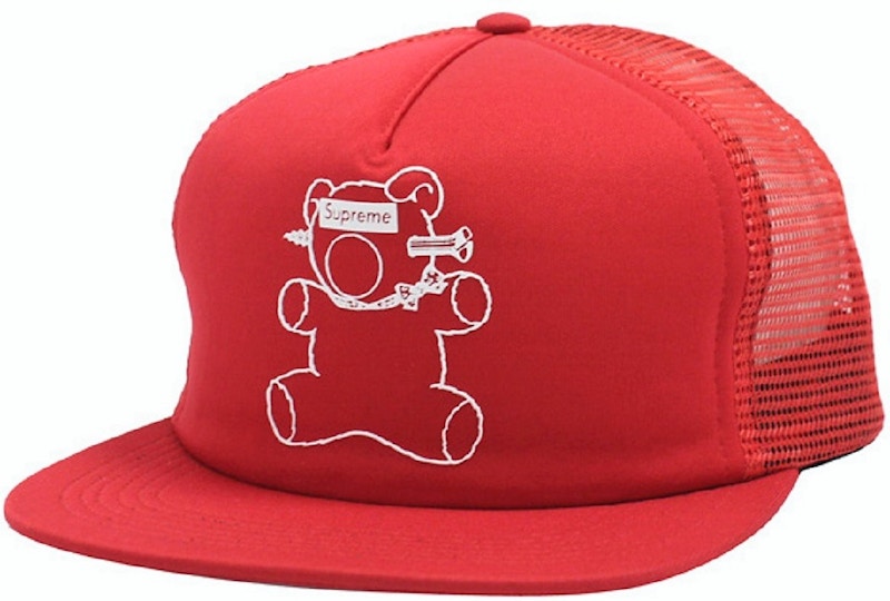 Supreme Undercover Mesh Back 5 Panel Red