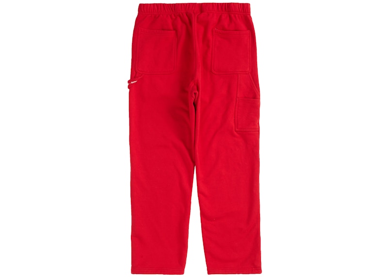 Supreme Utility Pocket Sweatpant Red