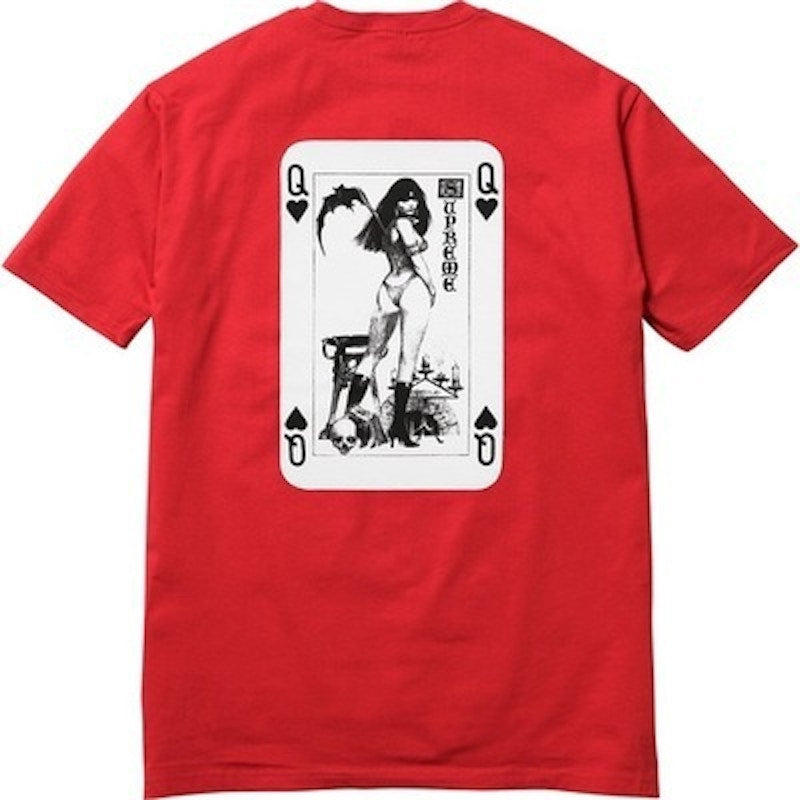 Supreme Vampirella Card Tee Red