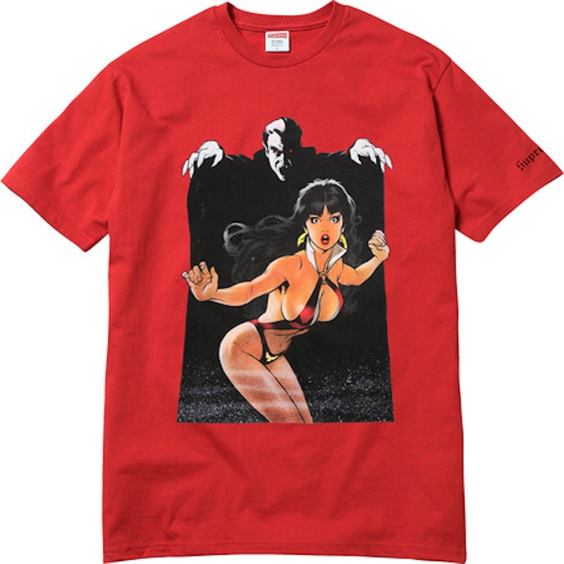 Supreme Vampirella Tee Red
