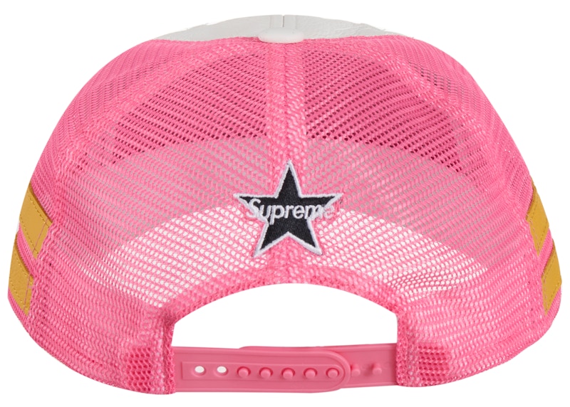 Supreme Vanson Leathers Mesh Back 6-Panel White
