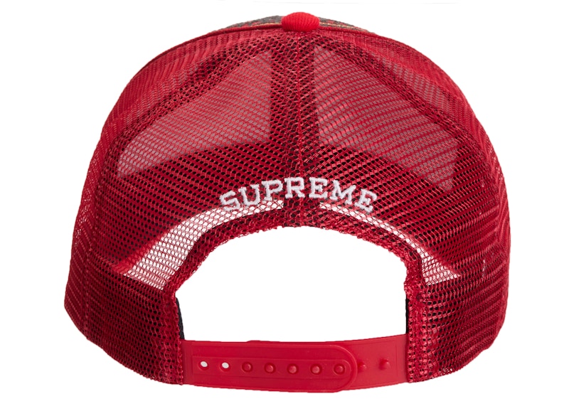 Supreme Vaquero Mesh Back 5-Panel Red