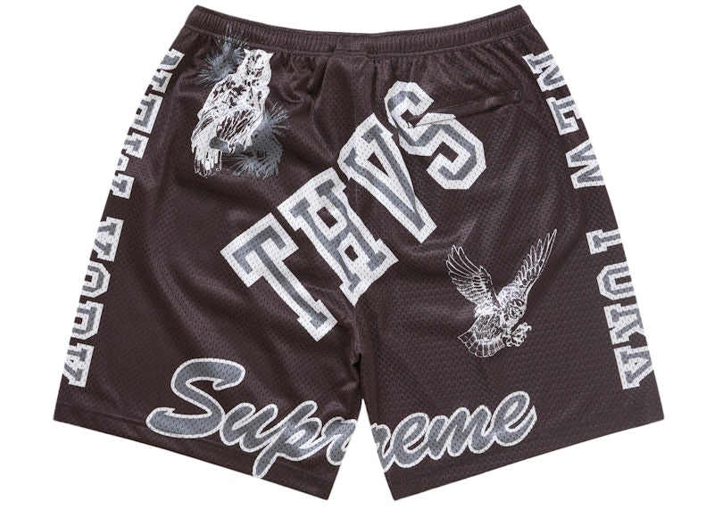 Supreme Varsity Mesh Short Black