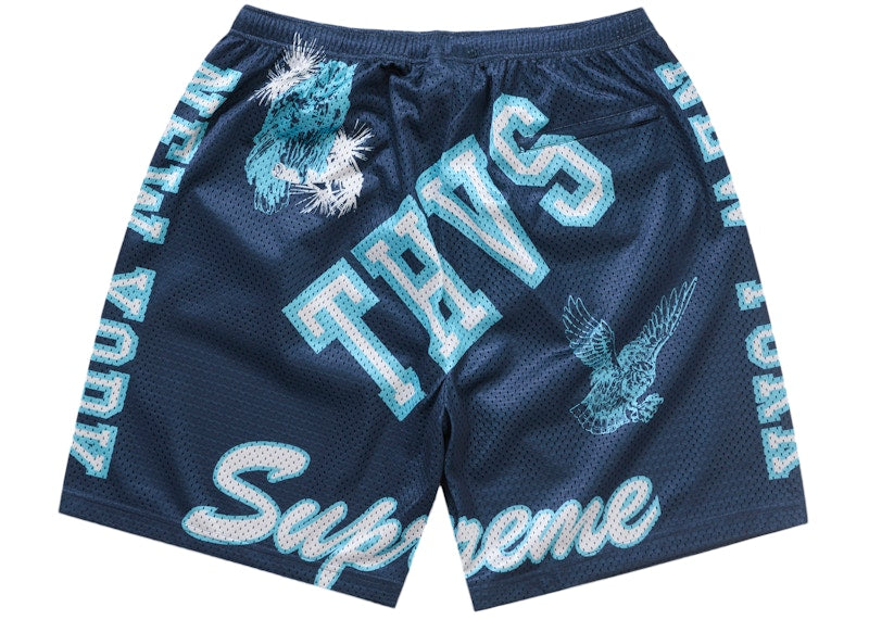 Supreme Varsity Mesh Short Navy