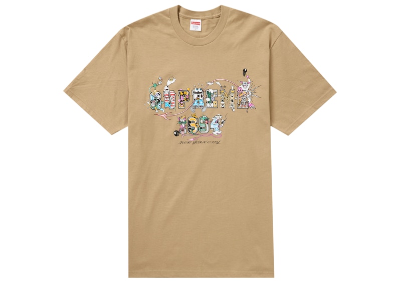 Supreme Varsity Tee Khaki