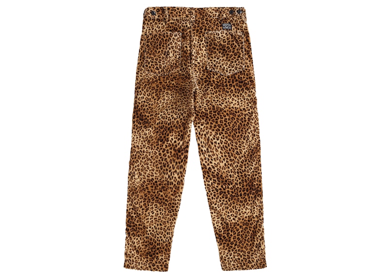 Supreme Velvet Flight Pant Leopard