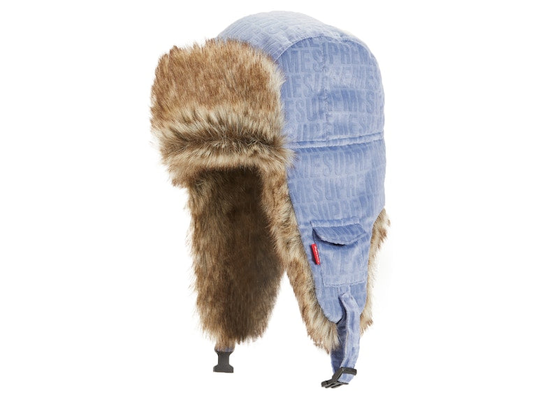 Supreme Velvet Pattern Trooper Light Blue
