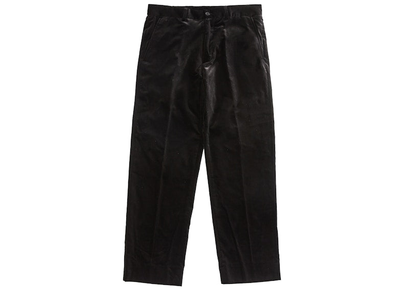 Supreme Velvet Suit Black