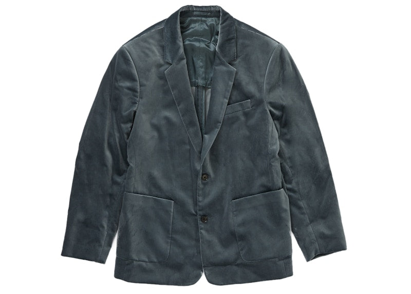 Supreme Velvet Suit Slate
