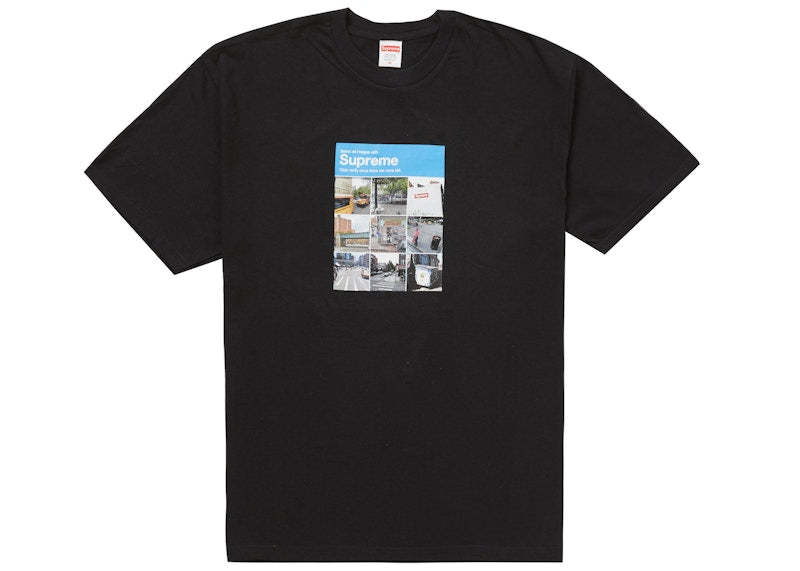 Supreme Verify Tee Black