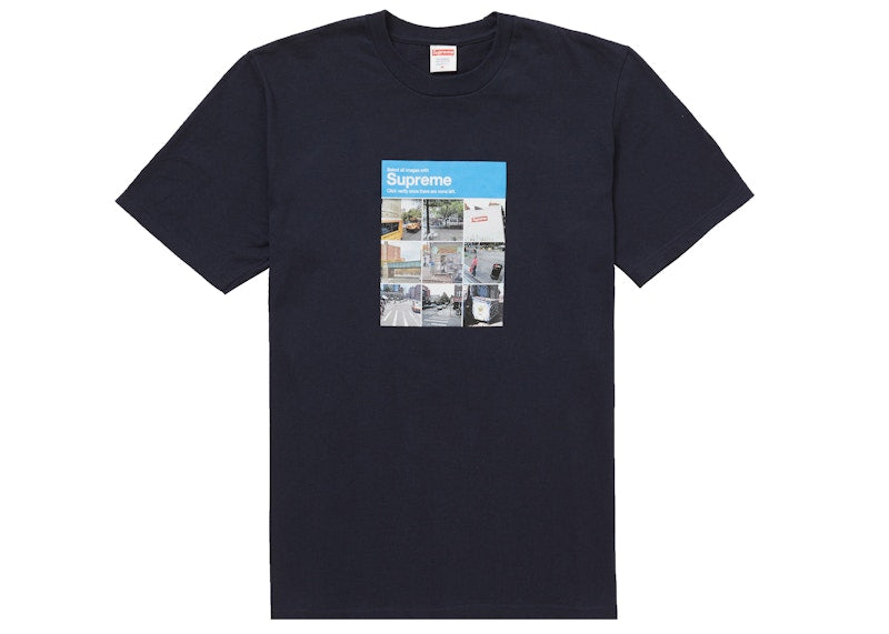 Supreme Verify Tee Navy