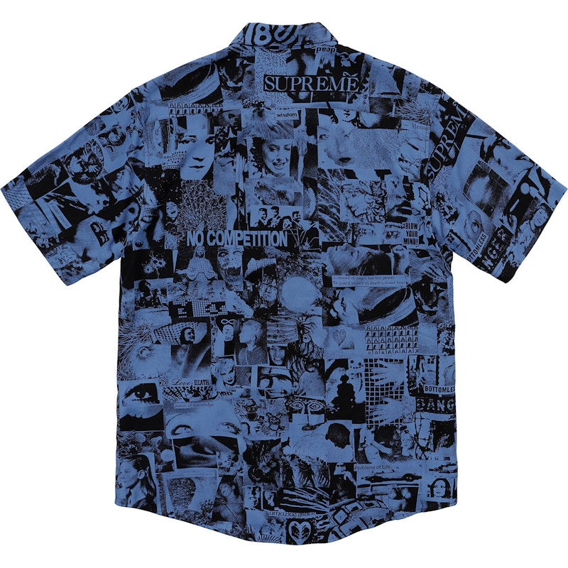 Supreme Vibrations Rayon Shirt Royal
