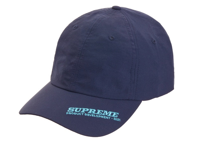 Supreme Visor Logo 6-Panel Navy