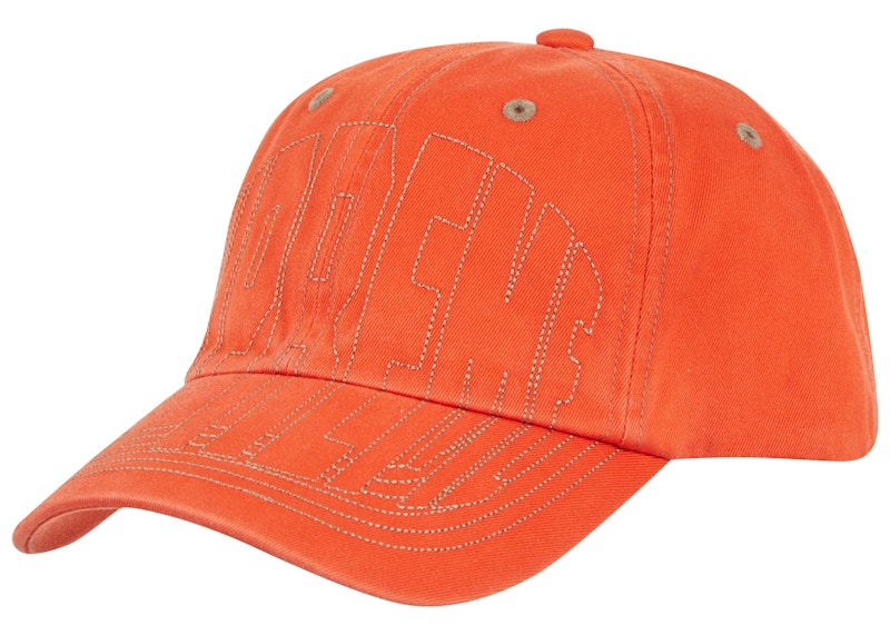 Supreme Visor Stitch 6-Panel Orange