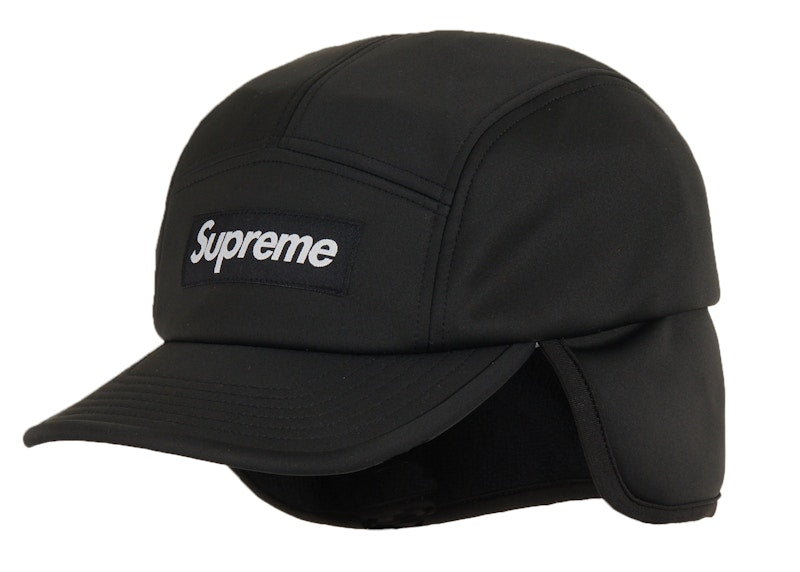 Supreme WINDSTOPPER Earflap Camp Cap Black