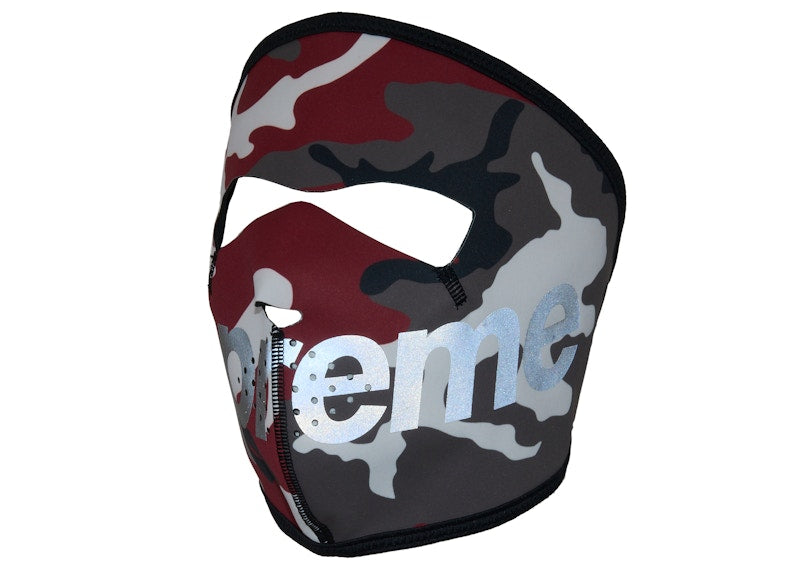 Supreme WINDSTOPPER Facemask (FW25) Red Camo