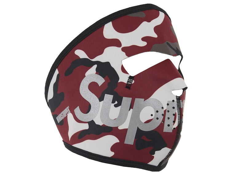 Supreme WINDSTOPPER Facemask (FW25) Red Camo