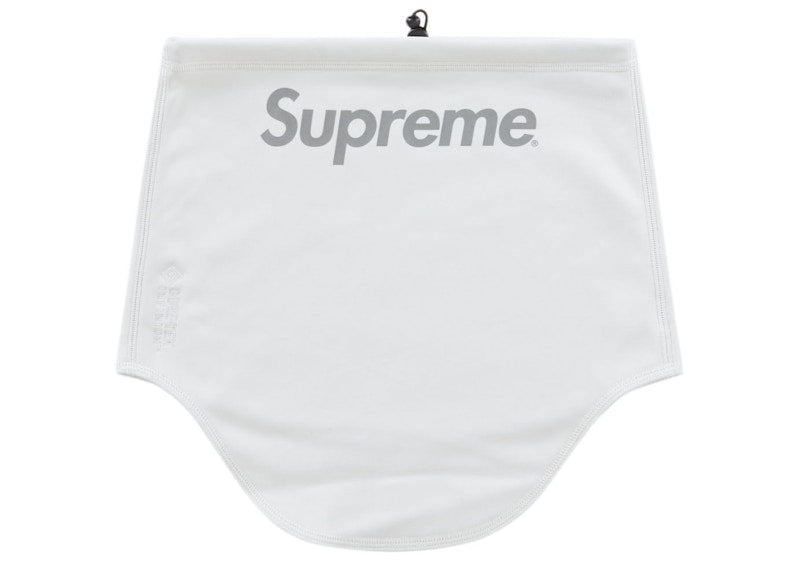 Supreme WINDSTOPPER Neck Gaiter (FW23) White