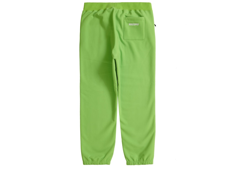 Supreme WINDSTOPPER Sweatpant (FW21) Bright Green