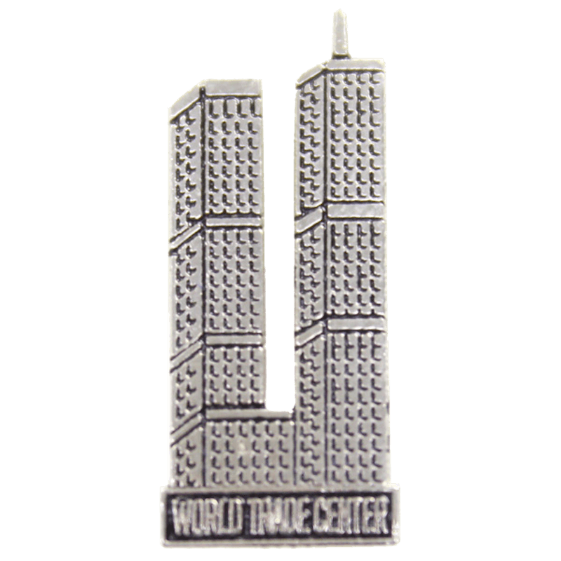 Supreme WTC Pin Silver