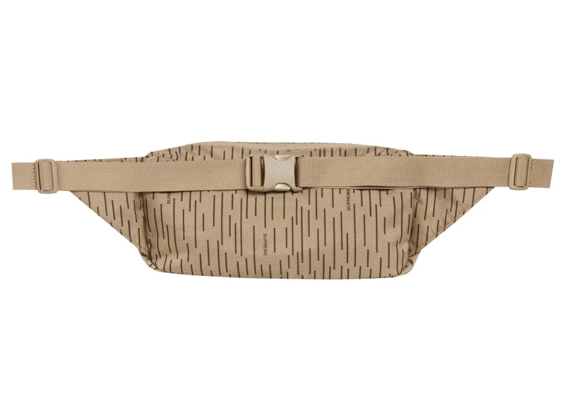 Supreme Waist Bag (FW24) Tan Raindrop